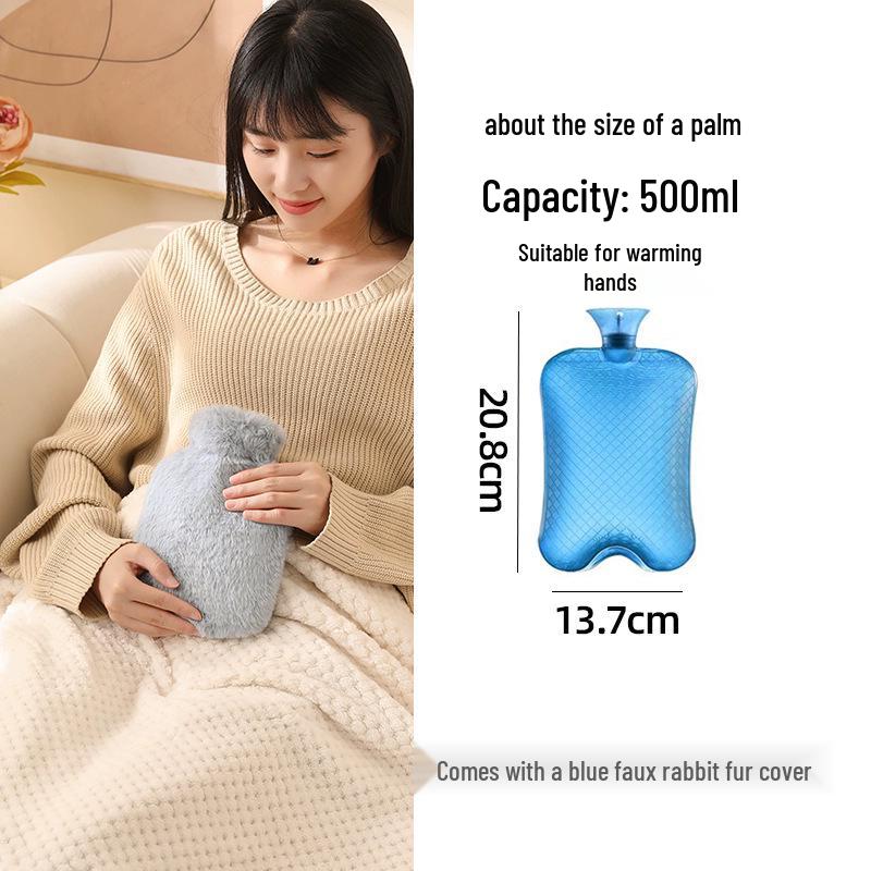 Extra Large Hot Water Bottle - Bed & Foot Warmer with Special Large Capacity