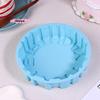 1 Stück 20CM runde Silikon-Kuchenform Happy Birthday Thema Gelee Käse Mousse Pudding Pfannkuchen Backwerkzeug