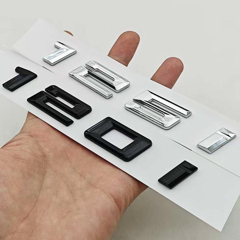 3D ABS Logo Stylingu Auta 118i 120i 125i Odznak Zadní Kufr Znak Samolepky Pro BMW 118i 120i 125i Auto Ocasní Doplňky