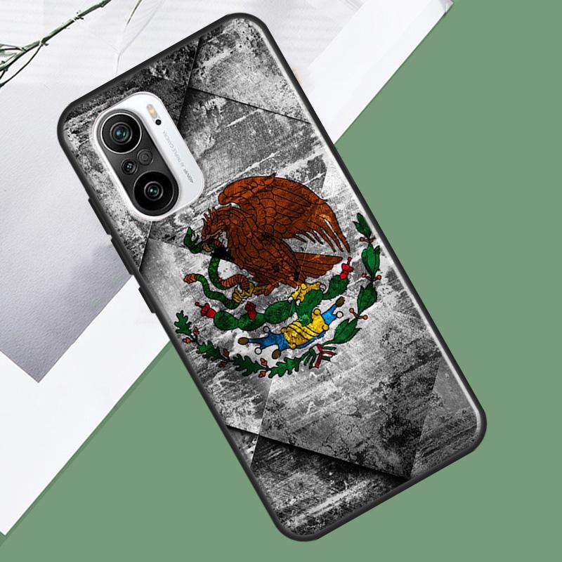 Mexico Flag For POCO X5 X3 F5 Pro F4 X4 GT M5s C40 F3 Phone Case For Xiaomi 12T 11T Pro 12 13 Lite 12X