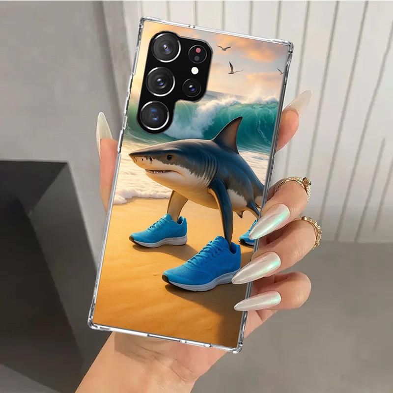 Italian Brainrot Animals Phone Case for Samsung Galaxy S26 S24 S23 Ultra S25 Edge S22 S21 Plus S20 FE + Soft Print Shell Funda G