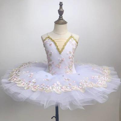 Kinder Ballettkleid Ballettaufführung Kleiner Schwan Kinder Schwanensee Bühnenstück Puffrock