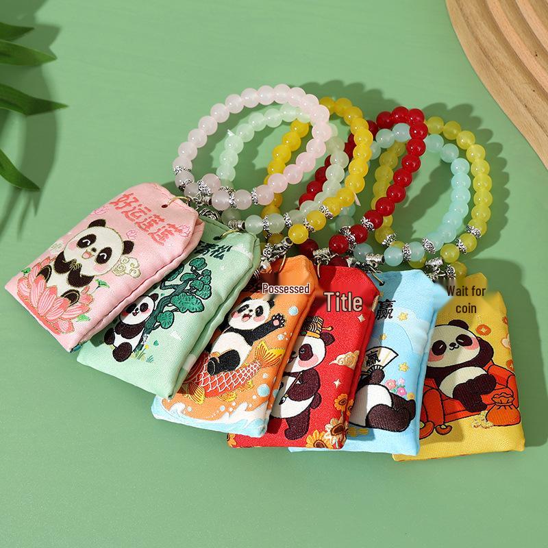 Chinese Dragon Boat Festival Lucky Charm Embroidered Sachet Pendant