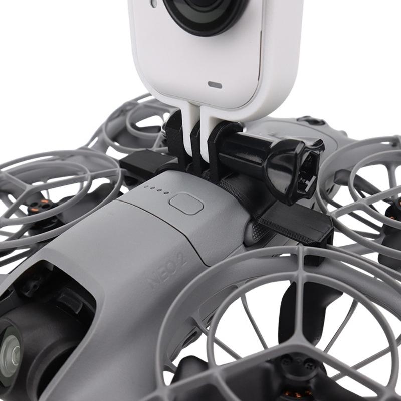 Lightweight Drones Top Extension Bracket For NEO2 Secure Action Camera Mounting During Flight Quick Installation