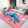 1ks Koberec s motivem Lilo a Stitch od Disneyho Kobercová plocha Protiskluzový koberec Ručně omyvatelná podložka Vhodné do obývacího pokoje Ložnice Domácí dekorace