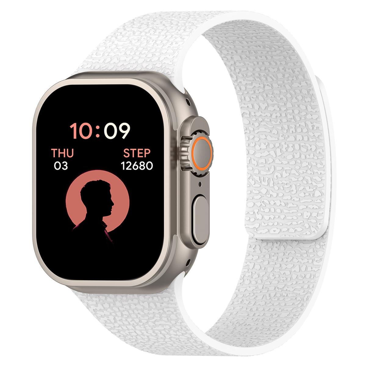 

Магнитный ремешок для Apple Watch Ultra 2 49 мм 46 мм 42 мм 45 мм 44 мм 40 мм 41 мм Силиконовый ремешок IWatch Series 10 9 8 7 6 SE 5 4 Браслет 38mm 40mm 41mm белый