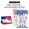 For iPad Air 11 (2025)/(2024)/iPad Air (2022)/(2020) Case Leather Tablet Cover Cartoon Pattern