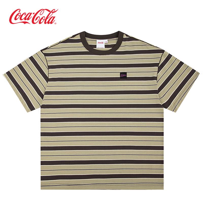 Coca-Cola Striped Cotton Short-Sleeve T-Shirt