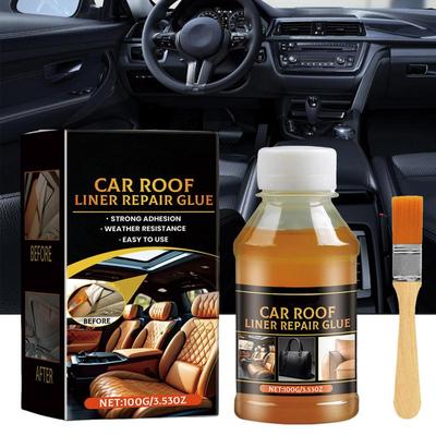 2024Adhesive Fabric Glue For Car Leather Repair Adhesive Liquid 100g Instant Strong Bonding Portable Strong Adhesion Car Tools