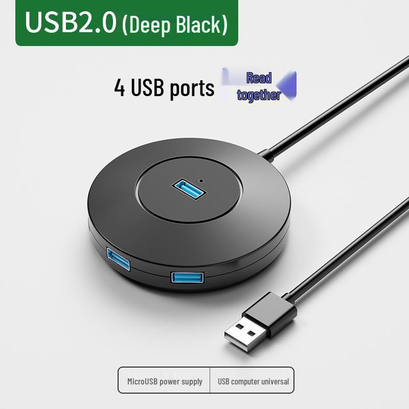 Multi-Port USB-C Docking Station & Hub for Laptops and Desktops