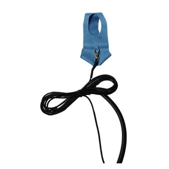 

Bird Harness And Leash Snap Button Parrot Harness Escape-Proof Bird Leash Flying Rope for Safe Outdoor Training Budgies Macaws Cockatoos M синий