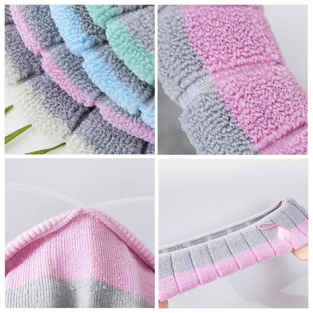 1Pcs Bathroom Toilet Seat Cover Mat Washable Warmer Bathroom Toilet Cushion With Handle Thicker Soft Knitting Closestool Pad