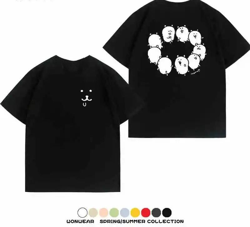 Nagano Bear Funny Tshirt 2026 Summer Casual Unisex Unisex Shortsleeved Cartoon Pattern Graphic Tees