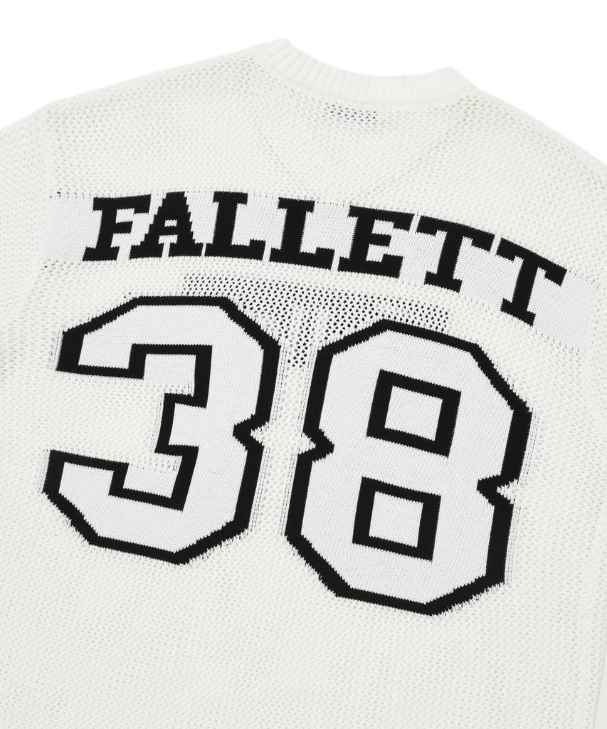 FALLETT Sports Club Football Knit White