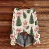 Women's Christmas Print Lightweight Sweater, Casual Long Sleeve Knit Pullover for Holiday