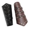 Leather Archery Arrow Punk Viking Bracer Sports Accessories Safe Strap  Unisex