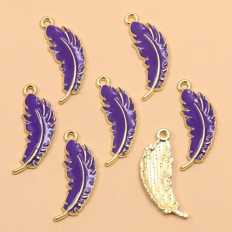15 Style DIY Alloy Jewelry KC Gold Enamel Masquerade Carnival Pendant Charms
