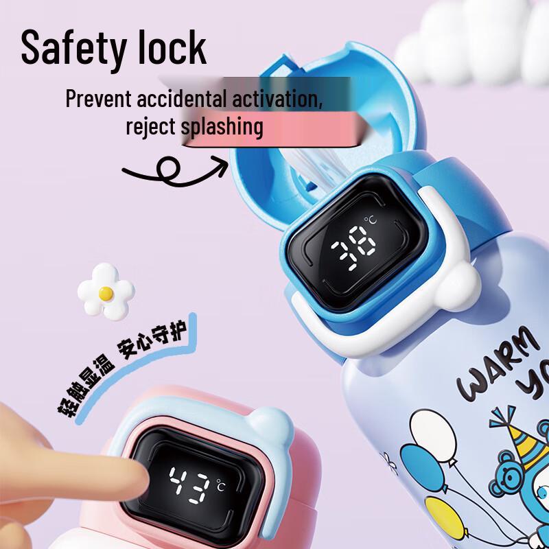 Smarte Cartoon Doppelwandige Isolier-Wasserflasche