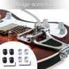 4PCS Metal Guitar Control Knobs Metal Texture Suitable for Volumes and Tone Adjustment On Electric Guitars and Basses