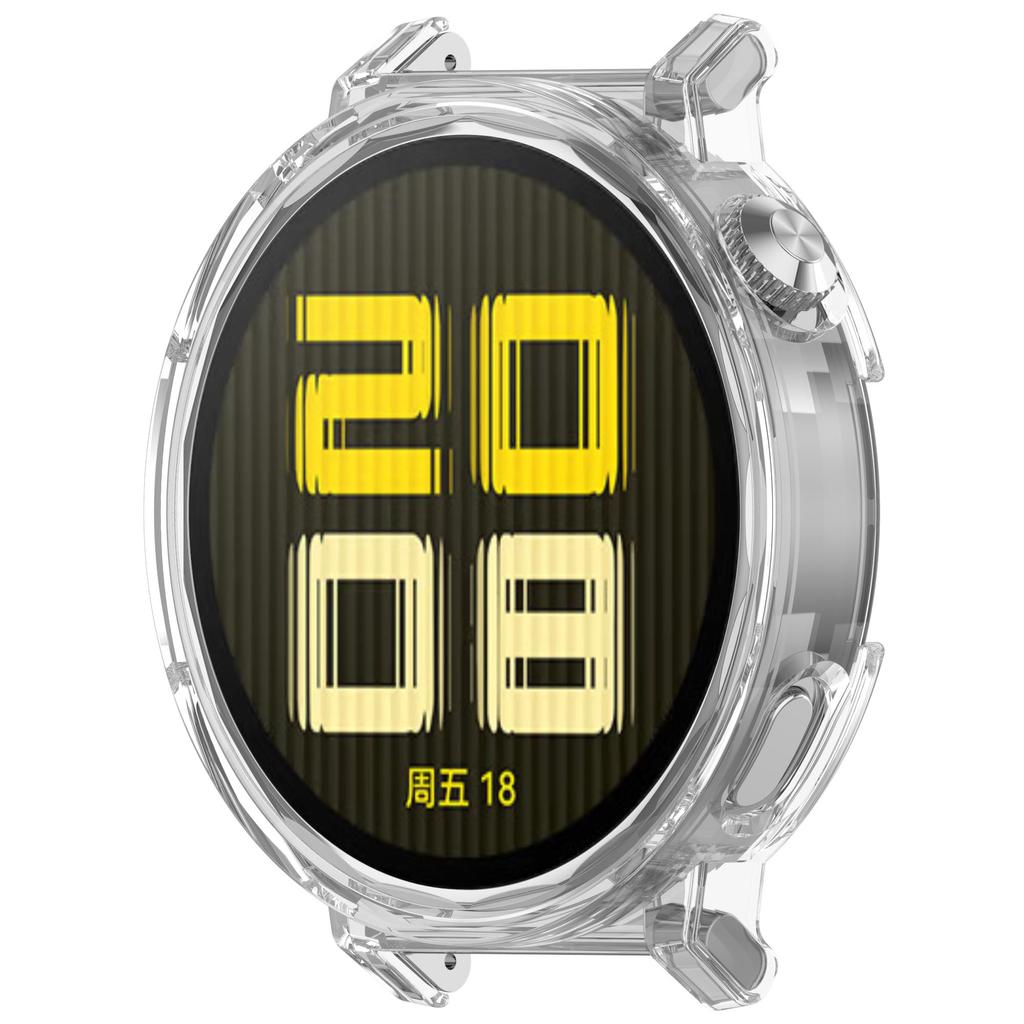 For Huawei Watch GT 5 41mm Hard PC Case Half-Guard Watch Case Cover, Transparent