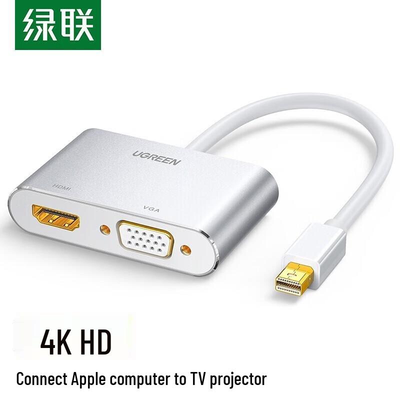 

UGREEN Mini DisplayPort to HDMI/DP/VGA Adapter