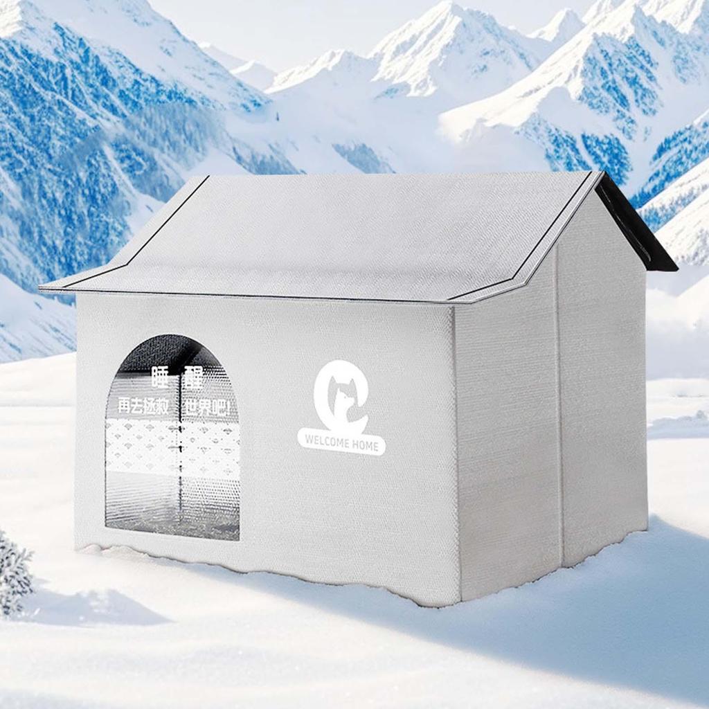 Outdoor Cat House Cat Shelter Outdoor Cooling House Weatherproof Foldable Shelter Bed With Ice Packs For Dog Kitten Backyard