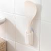 Rice Spoon Storage Rack Ergonomic Rice Spoon Rack Sushi Paddle Spatula Stand Holder Rack Food Grade Rice Spatula Suction Racks