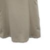 Lily Brown Short Sleeve Long Dress F Beige Women Used