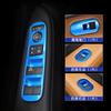 Fit For Honda HR-V vezel 2016-2022 cover trim blue 4pcs Window lift panel switch