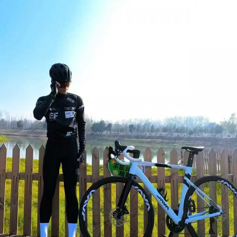 Unisex Windproof Cycling Jacket Long Sleeve Road Bike Outerwear Lightweight Riding Coat