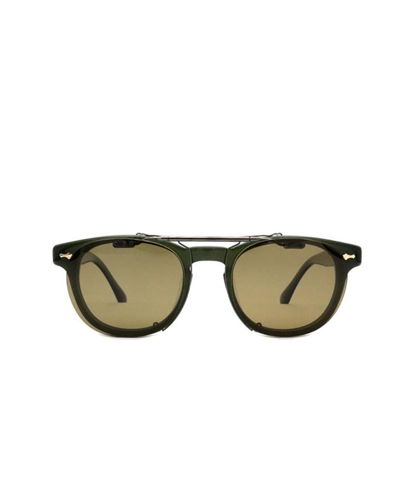 Peisyeon Caesar Flip X Peisyon Tom Khaki Sunglasses / Eyeglass Frames