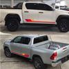 Car Body Side Sticker for Toyota Hilux Revo Vigo Rocco SR5 Colors FDERT6 Stripes Decor Decal Vinyl Cover Decoration Auto Accessories
