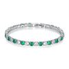 European & American Style 4mm Zircon Tennis Bracelet - High-End Luxury Fashion