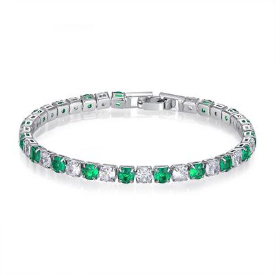 European & American Style 4mm Zircon Tennis Bracelet - High-End Luxury Fashion