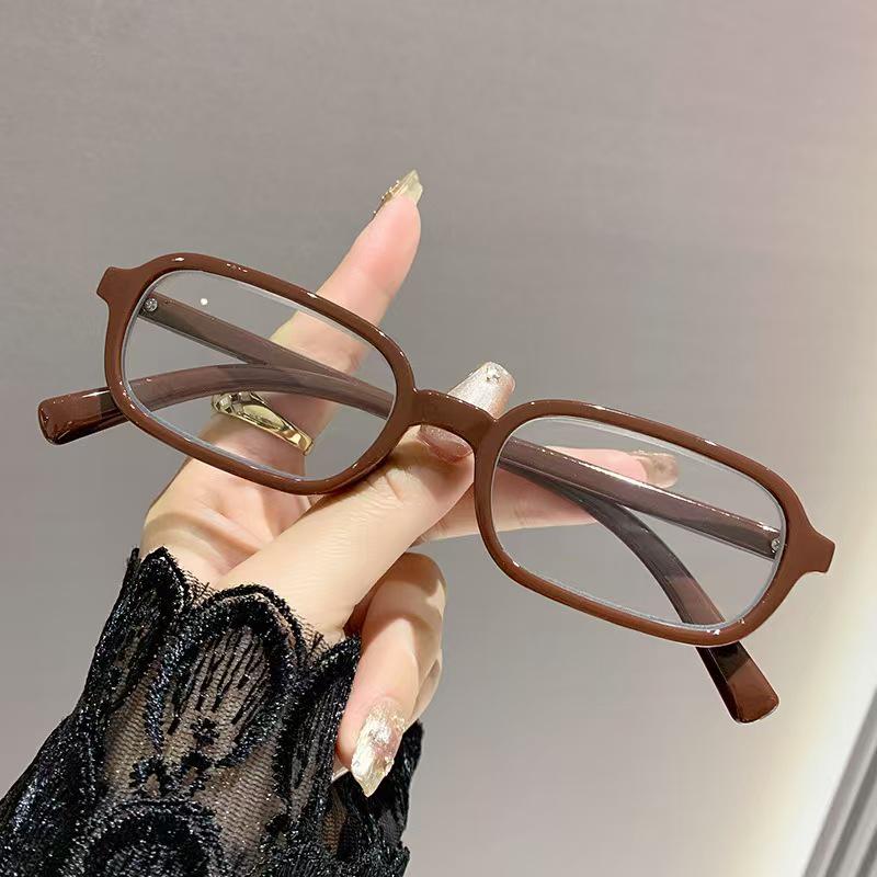 Elegant Anti-Blue Light Reading Glasses for Seniors - Full Frame, Fashionable High-Definition Design for Men and Women
