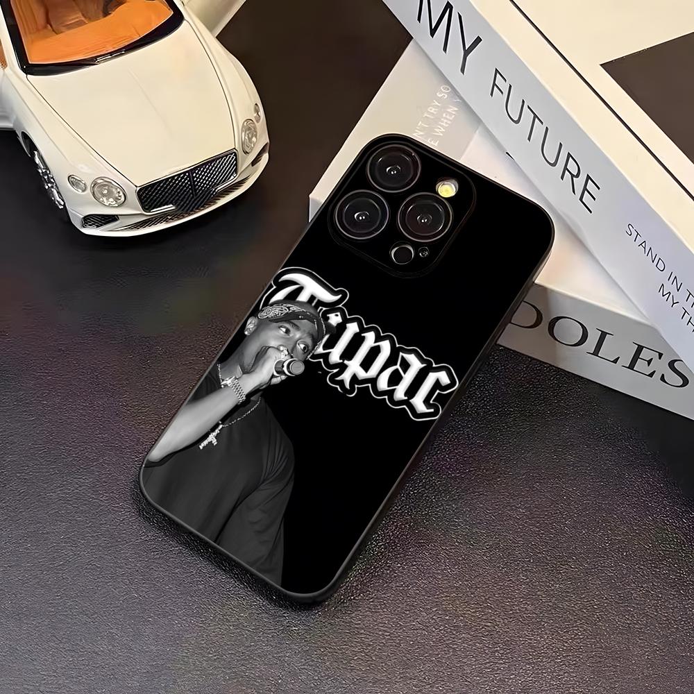 

Рэпер 2pac Певец Тупак 2 Чехол для телефона для 16 Pro Max iPhone 17 Pro Max 14 15 Plus 12 13 11 Pro Xr X Xs SE Задняя крышка iPhone15 ProMax
