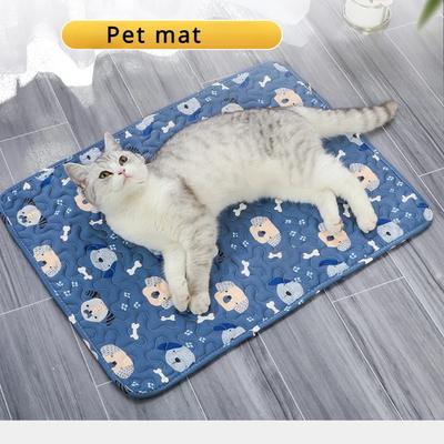 Pets Summer Cooling Mats Portable Sleeping Ice Pad for Small Medium Large Dogs Breathable Dog Sleeping Bed Pet Accessories