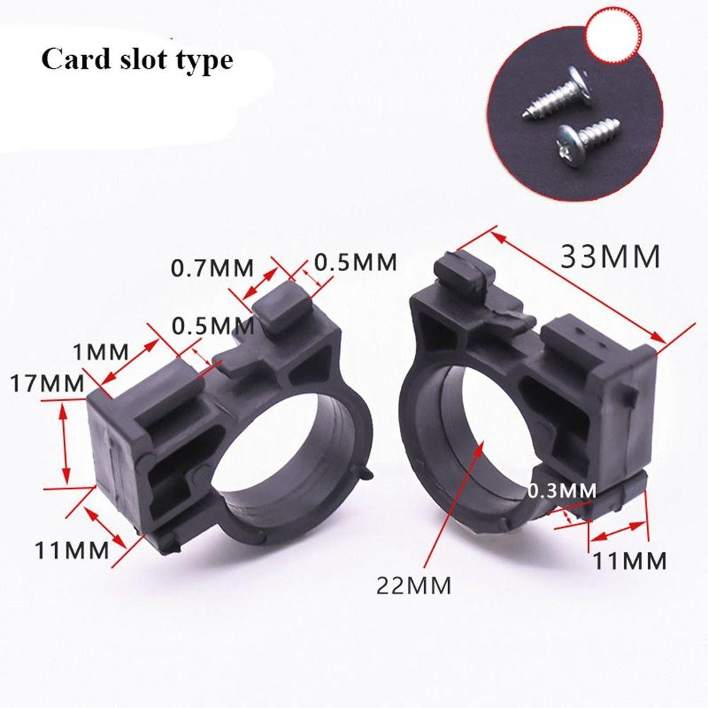 1pair Plastic Fixing Clip 3 Styles Lamp Head Assembly  Electric Bicycle Accessories