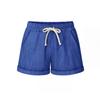  Tooxika Shorts Women Summer Pants Faux Denim Straight Pants Loose Large Size Pants Slim Thin Casual Women's Pants