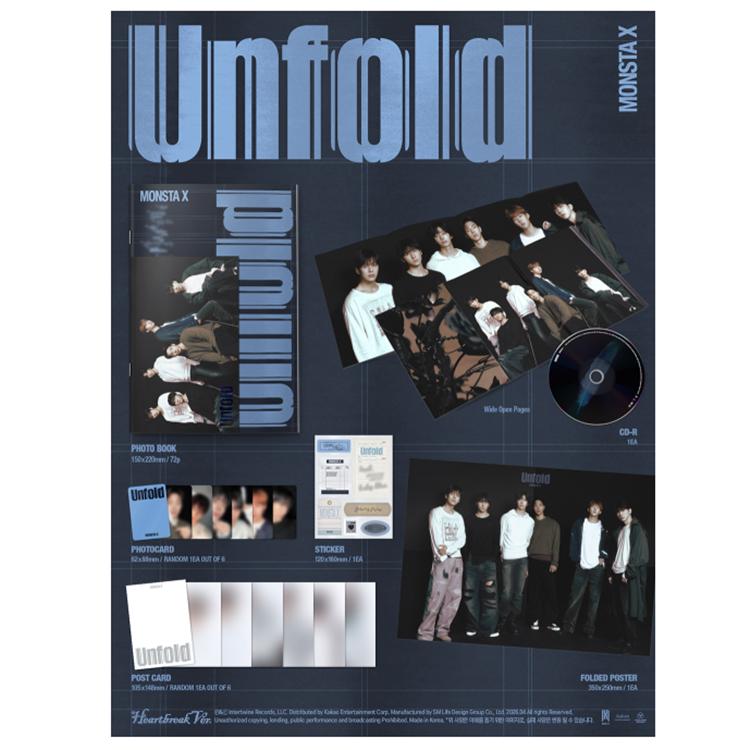 MONSTA X [UNFOLD] US ALBUM (STANDARD ver.)