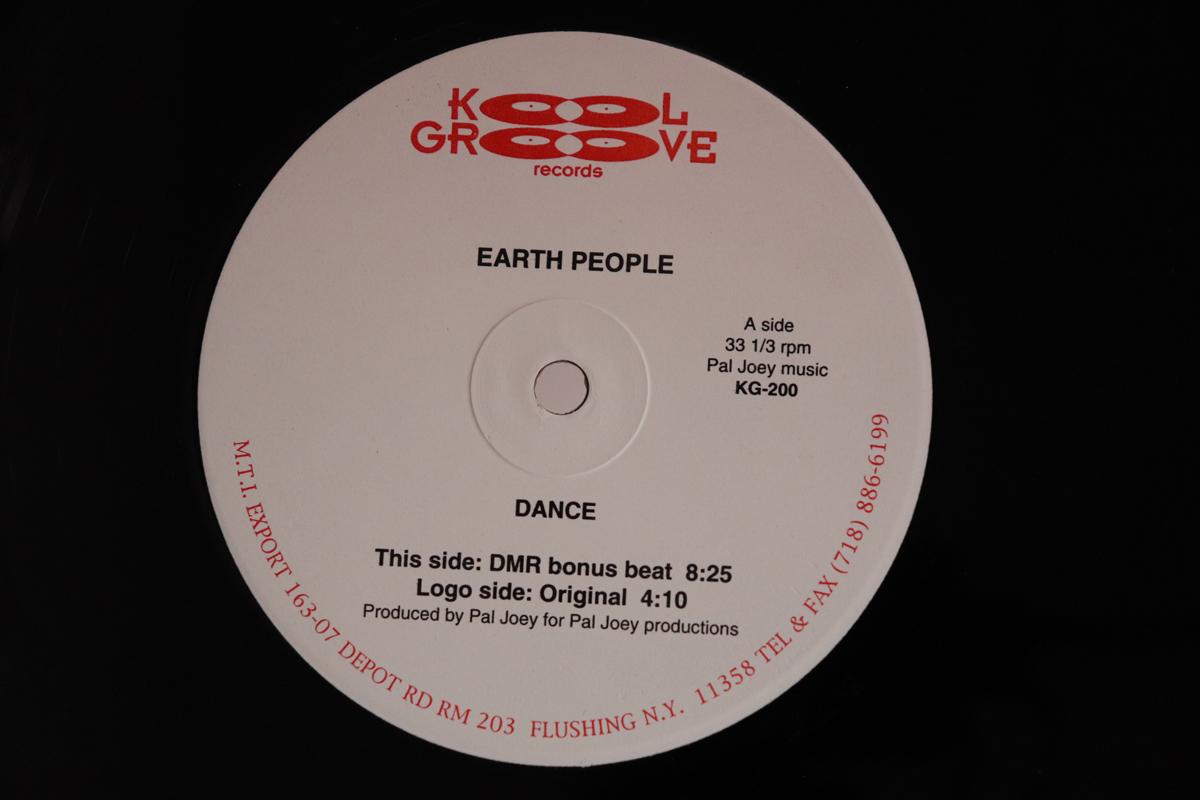 

12inch Record EARTH PEOPLE Dance KG200 KOOL GROOVE US Dance Electronica Used