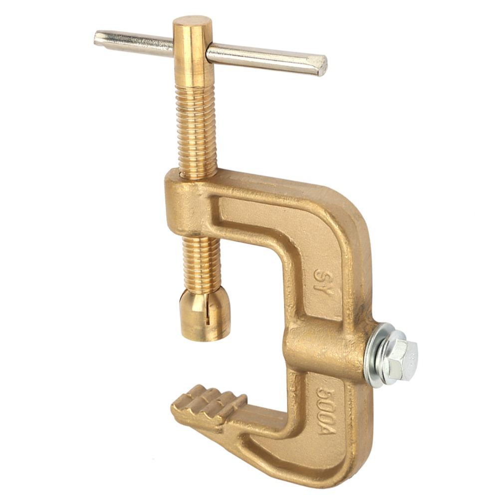 500A High Power Earth Clamp G-Shaped / G-Type Design Grounding Clamp  for MIG MMA TIG ARC