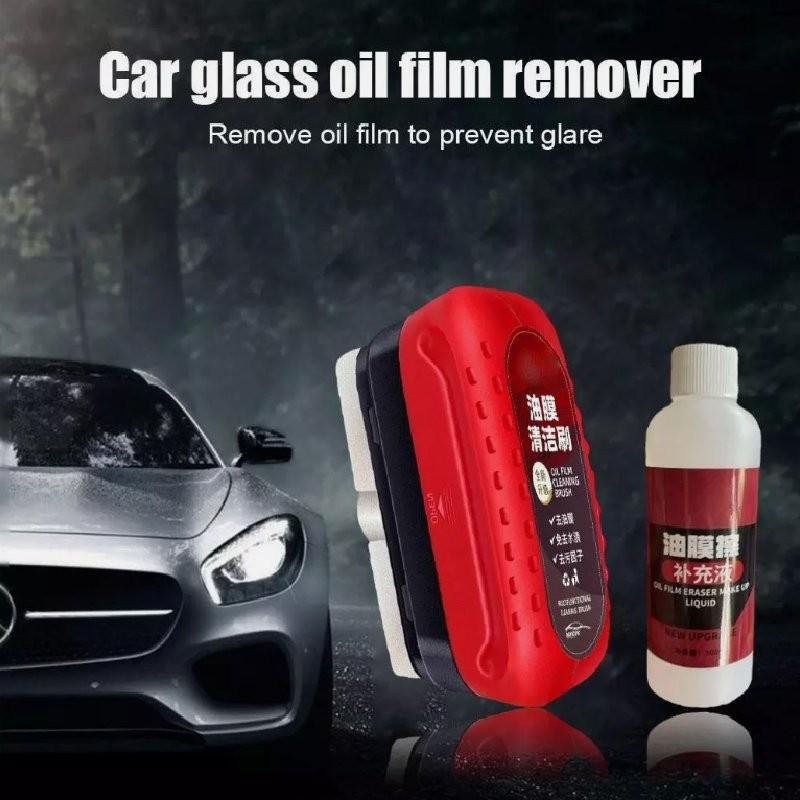 Oil Automotive Film Cleaning Brush Replenish Liquid Wiping Glass Decontamination
