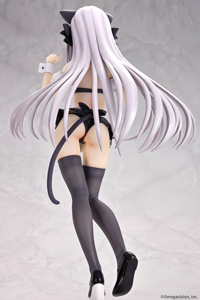 Tsuki ni Yorisou Otome no Sahou Sakurakoji Luna Cat Ear Maid Scale PVC Painted Complete Figure Q-six 1/6
