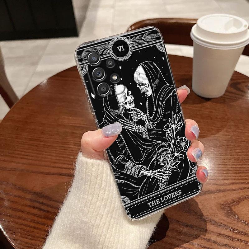

Le Tarot Egyptien de Dusserre Art Phone Case For Samsung Galaxy A56 A57 A37 A55 A54 A36 A35 A26 A25 A16 A17 A07 A52 A73 53 Cover Galaxy A14