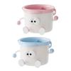 Cute Cartoon Desktop Pen Holder Large Capacity Portable Organizer for Students Office Multi-Function Stationery Storage Box for Pens Markers Scissors