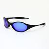 Neue Outdoor-Sport-Radfahrer-Sonnenbrille, trendiger und Retro-Stil, geeignet für Männer und Frauen, ideal für Reisen und Fahren9133