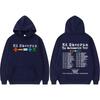 Ed Sheeran Mathematics Tour Hoodie Graphic Men Vintage 90s Hip Hop High Quality Hoodie Long Sleeve Loose Hoodie