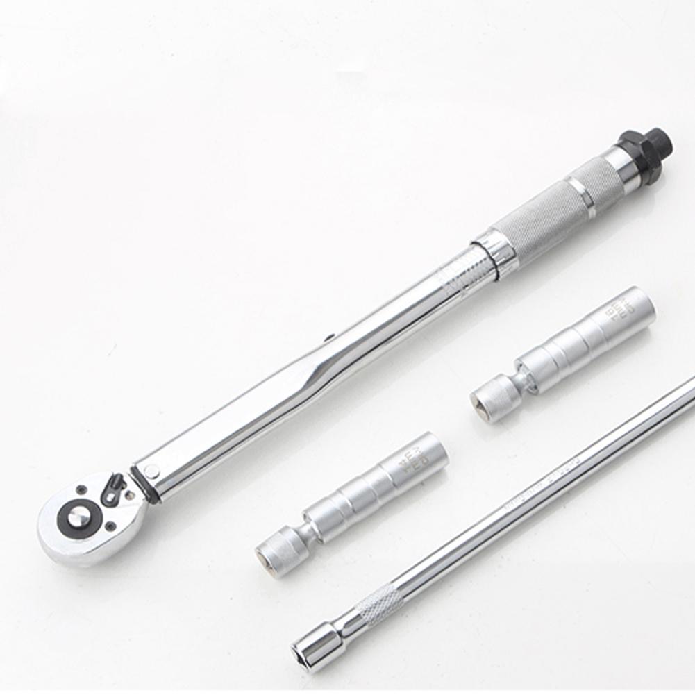 5-60N.m Torque Wrench 3/8 Inch Square Drive Precise Preset 45T Reversible Ratchet Key Adjustable Torques Spanner Car Repair Tool