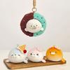 Ice Cream Seal Keychain Sakura Toast Seal Keyring Kawaii Sea Dog Pendant  Hanging Decoration